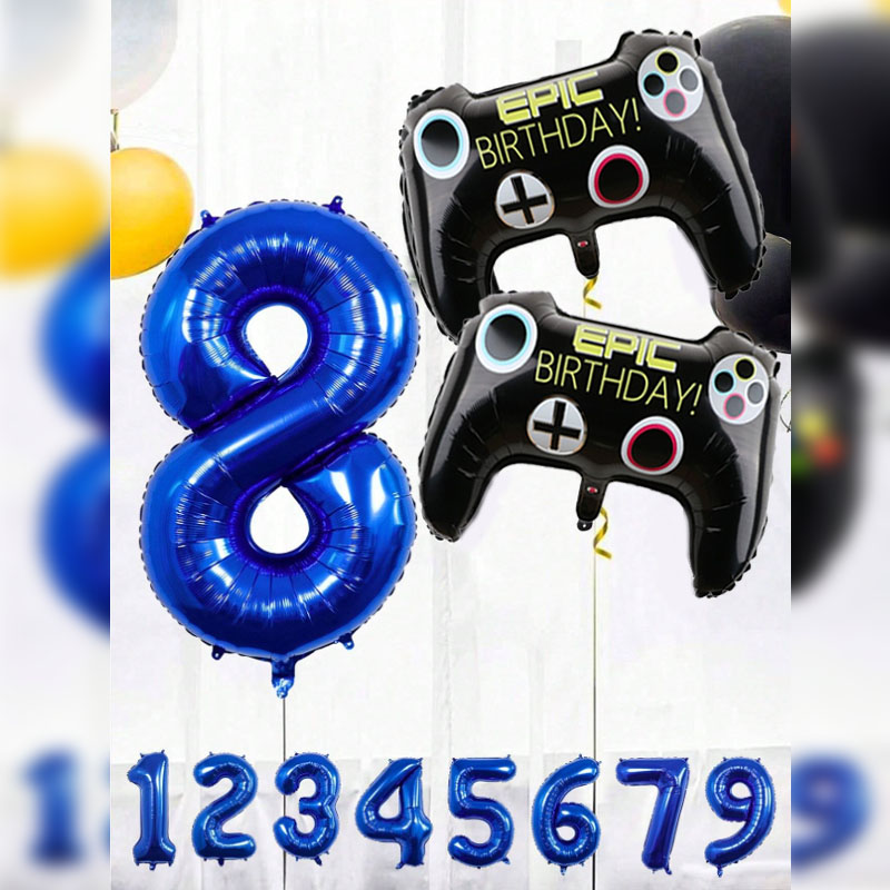 Gaming Console Handle - 3 szt. Zestaw materiałów na imprezę