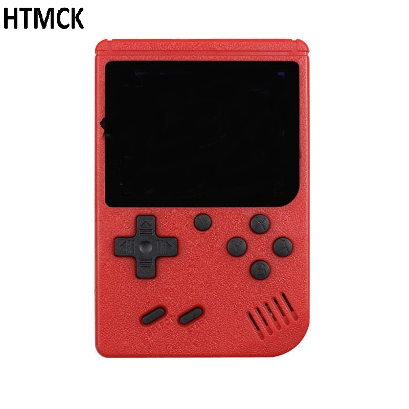 Gaming Console For 7 Year Old - HTMCK Czerwona Retro Klasyczna Przenośna Konsola