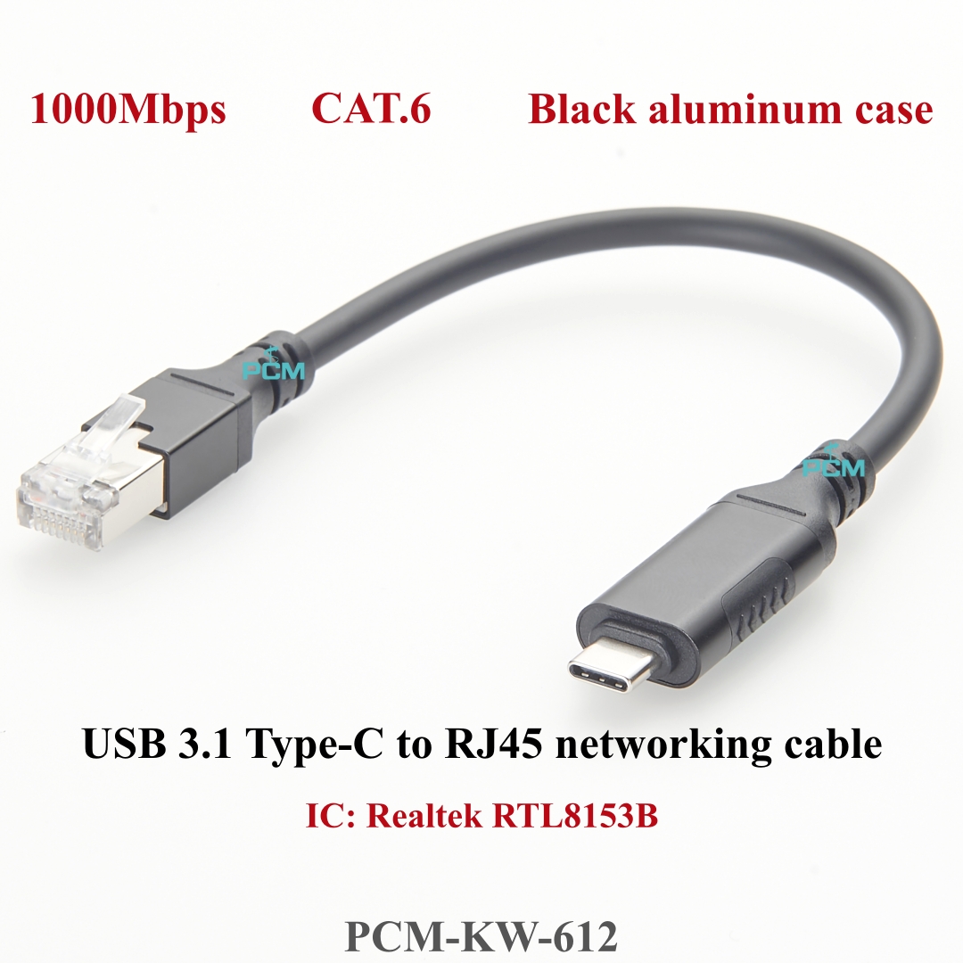 Lan Cable Gaming - Adapter USB C Type-C 3.1 na