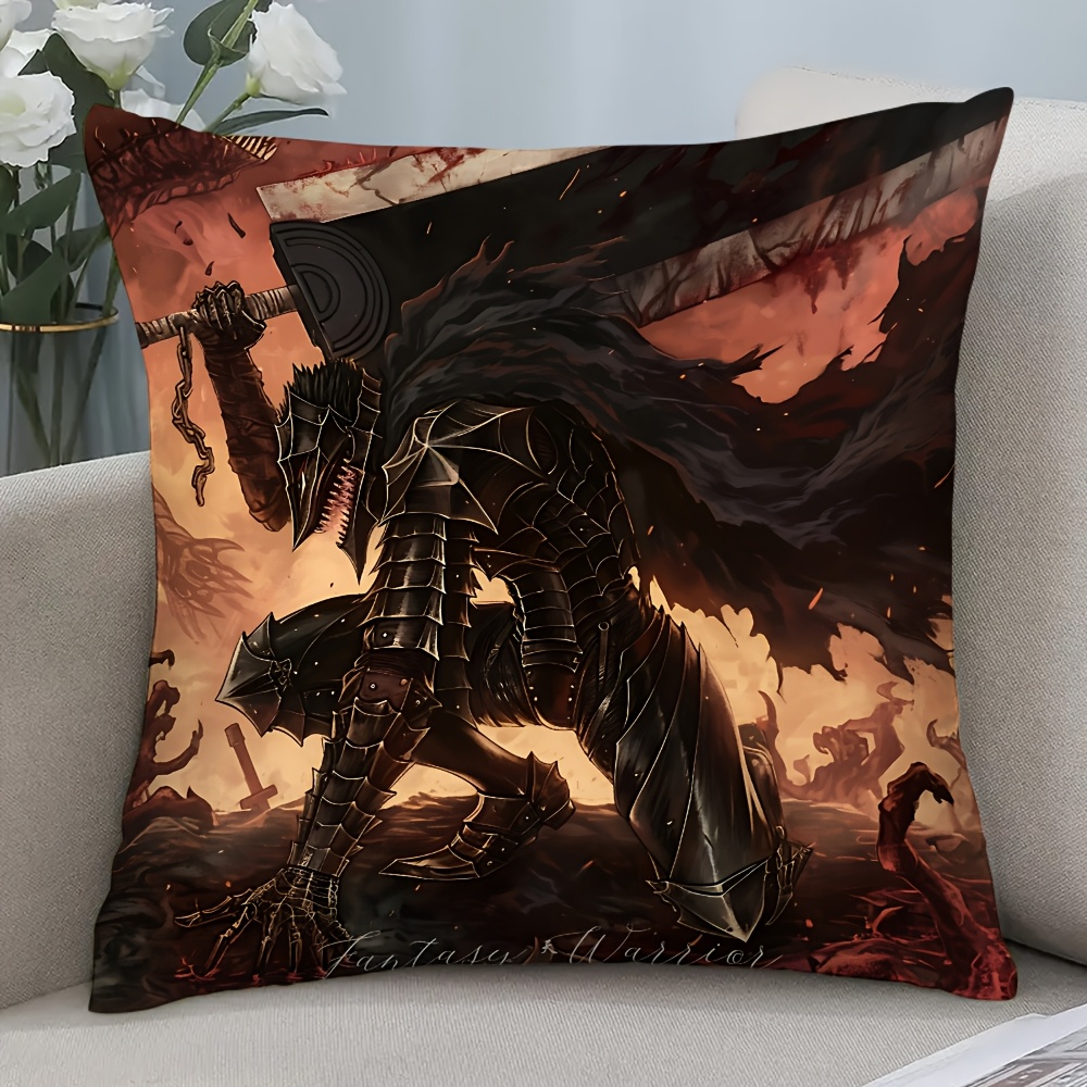 Gaming Chair Cushion - Poszewka na poduszkę z motywem rycerza