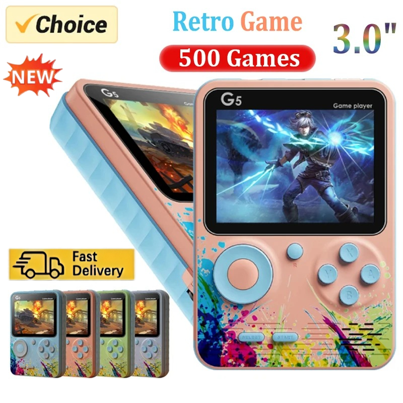 Gaming Console Under 500 - Przenośna konsola do gier Retro G5