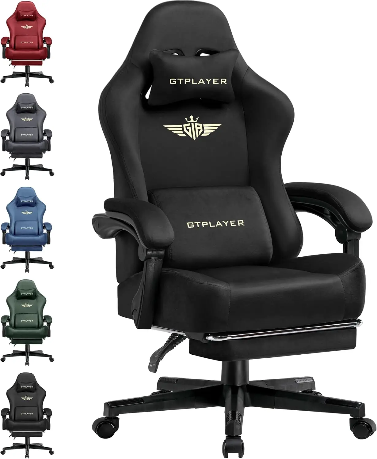 Gaming Chair Cushion - Duże i wysokie krzesło gamingowe z