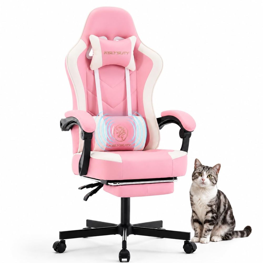 Gaming Chair Cushion - Krzesło gamingowe, ergonomiczne krzesło komputerowe z