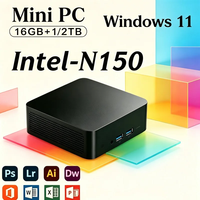 Gaming Console Windows - 2026 Ulepszony Core N150 MINI PC
