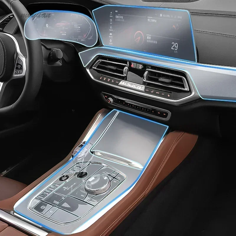 Gaming Console X7 - Przezroczysta folia Tpu do BMW X5