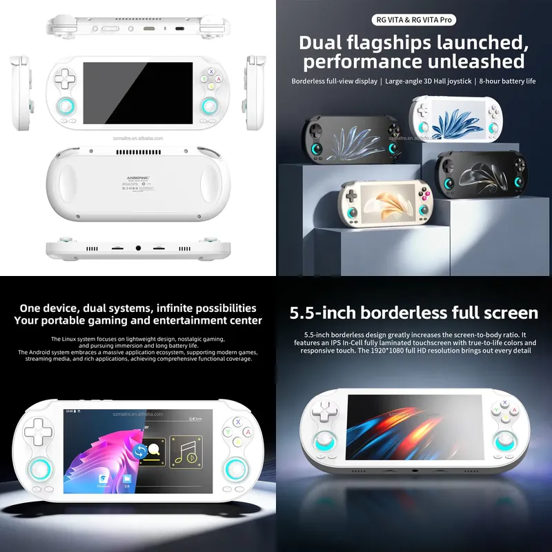 Handheld Gaming Console - 【CHIMU HOME】 5,5-calowa konsola do gier