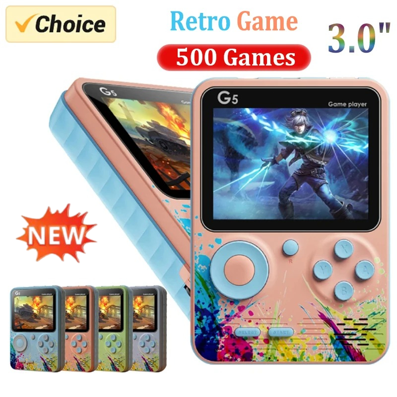Gaming Console Under 500 - Konsola do gier Macaron G5 Retro