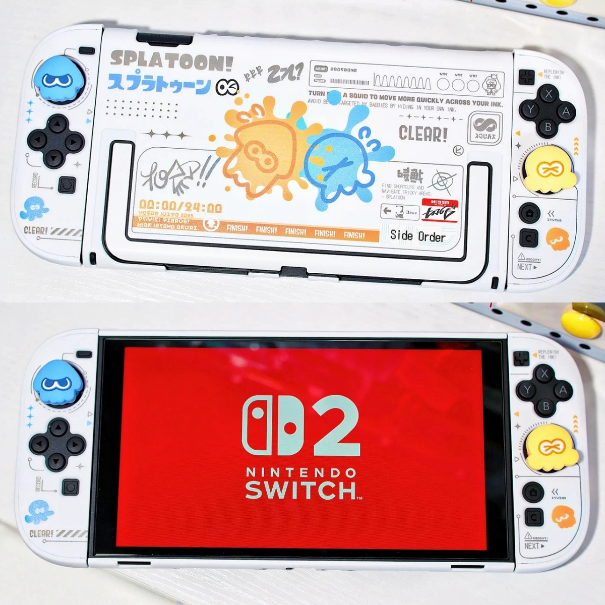 Gaming Console For 7 Year Old - Splatoon 3 Switch 2 Gen Cienkie