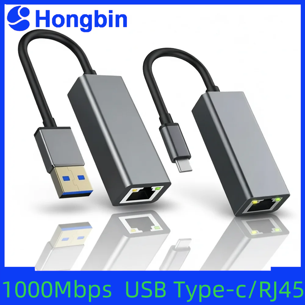 Lan Cable Gaming - Adapter USB Ethernet 1000Mbps, karta sieciowa