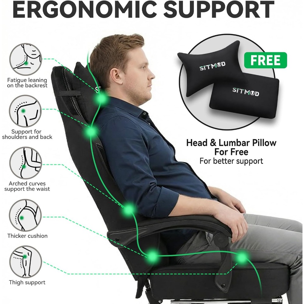 Ergonomiczne krzesło gamingowe – Gaming Chair Cushion recenzja i cena