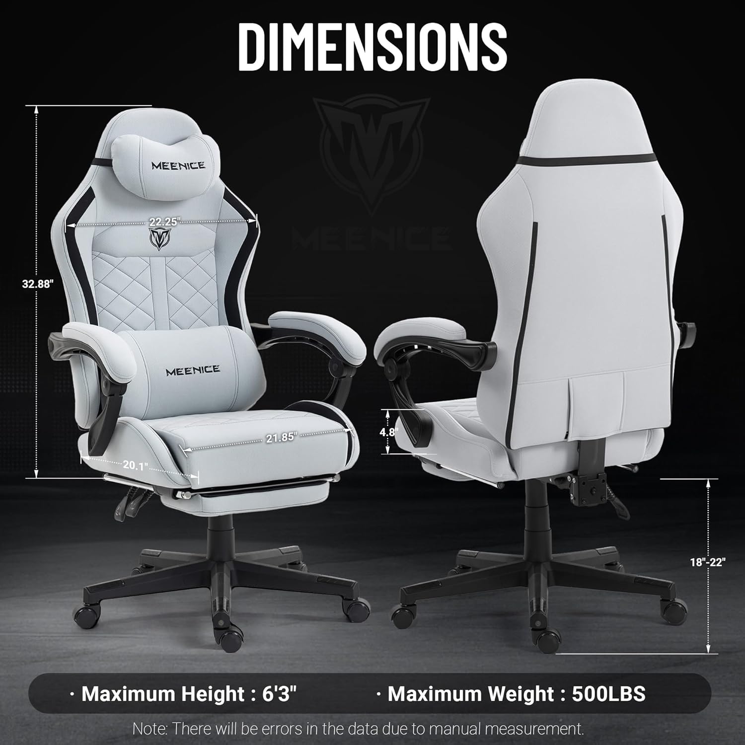 # Duże i wysokie krzesło gamin – Gaming Chair Cushion recenzja i cena