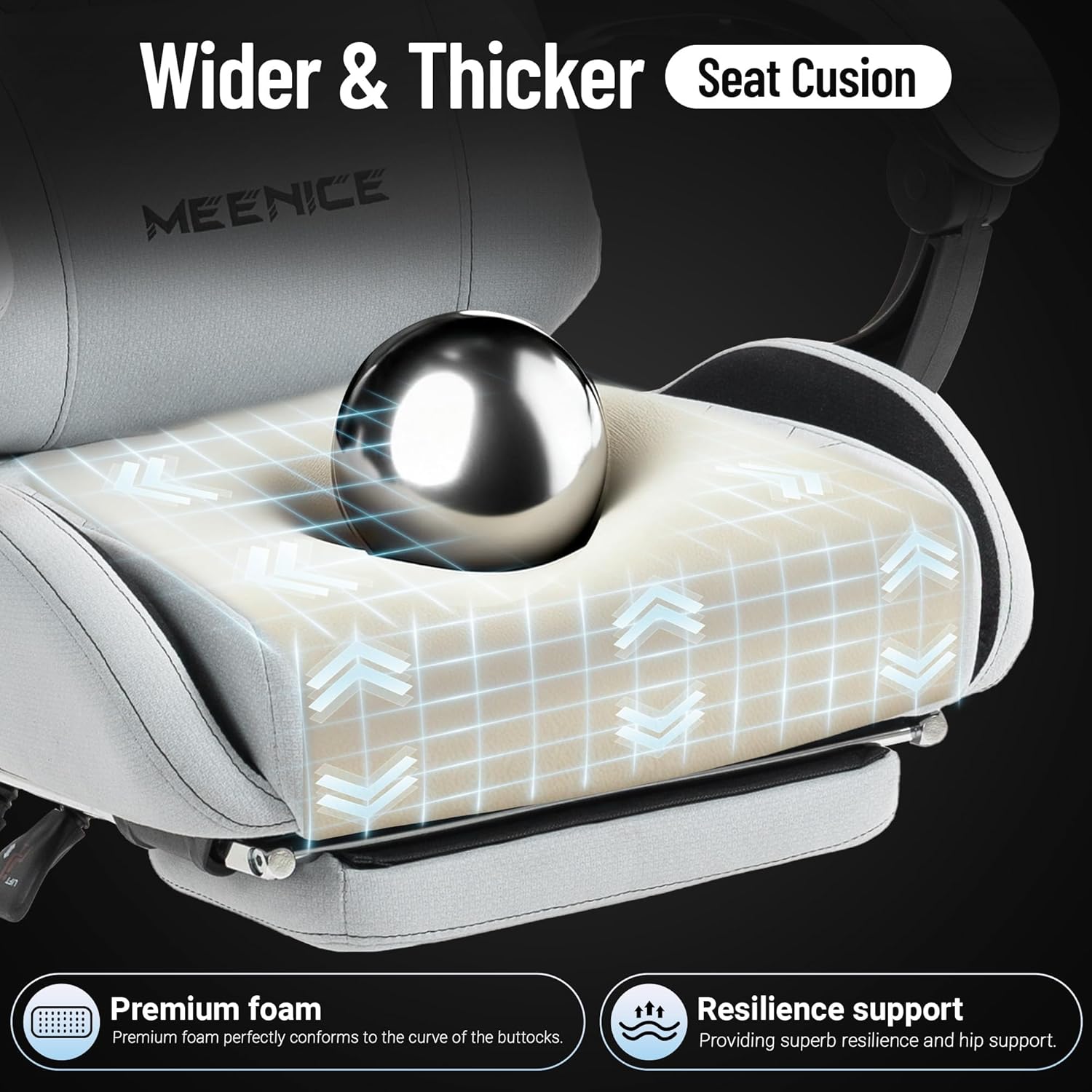 # Duże i wysokie krzesło gamin – Gaming Chair Cushion recenzja i cena