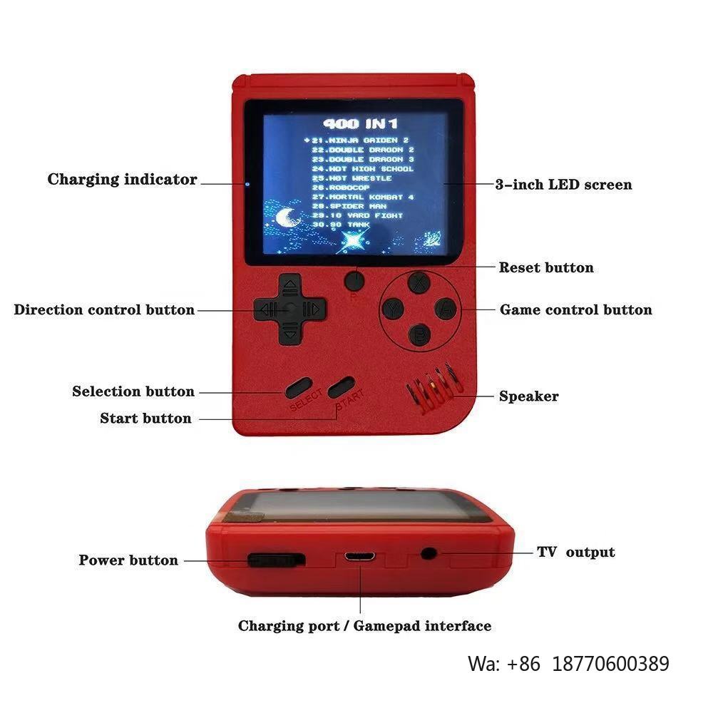 Konsola do gier 400 w 1, przen – Handheld Gaming Console recenzja i cena