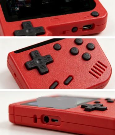 HTMCK Czerwona Retro Klasyczna – Gaming Console For 7 Year Old recenzja i cena