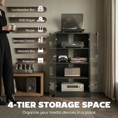 Szafka na sprzęt multimedialny – Gaming Console Cabinet recenzja i cena