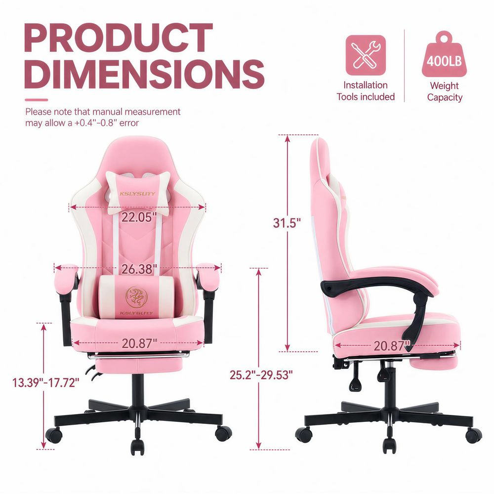 Krzesło gamingowe, ergonomiczn – Gaming Chair Cushion recenzja i cena