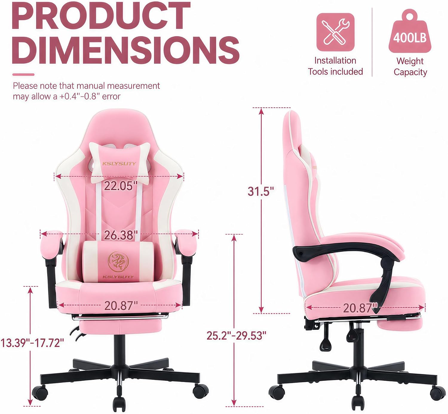 Ergonomiczne krzesło gamingowe – Gaming Chair Cushion recenzja i cena