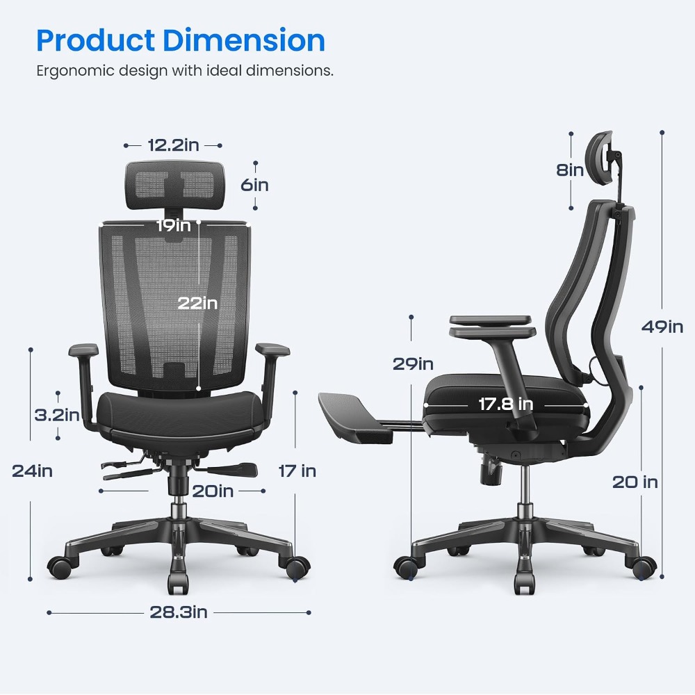 Regulowane krzesło biurowe: Er – Gaming Chair Cushion recenzja i cena