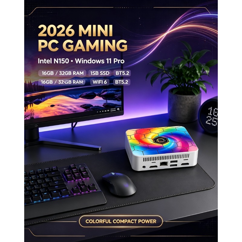 2026 Snug Core N150 MINI PC Wi – Gaming Console Windows recenzja i cena