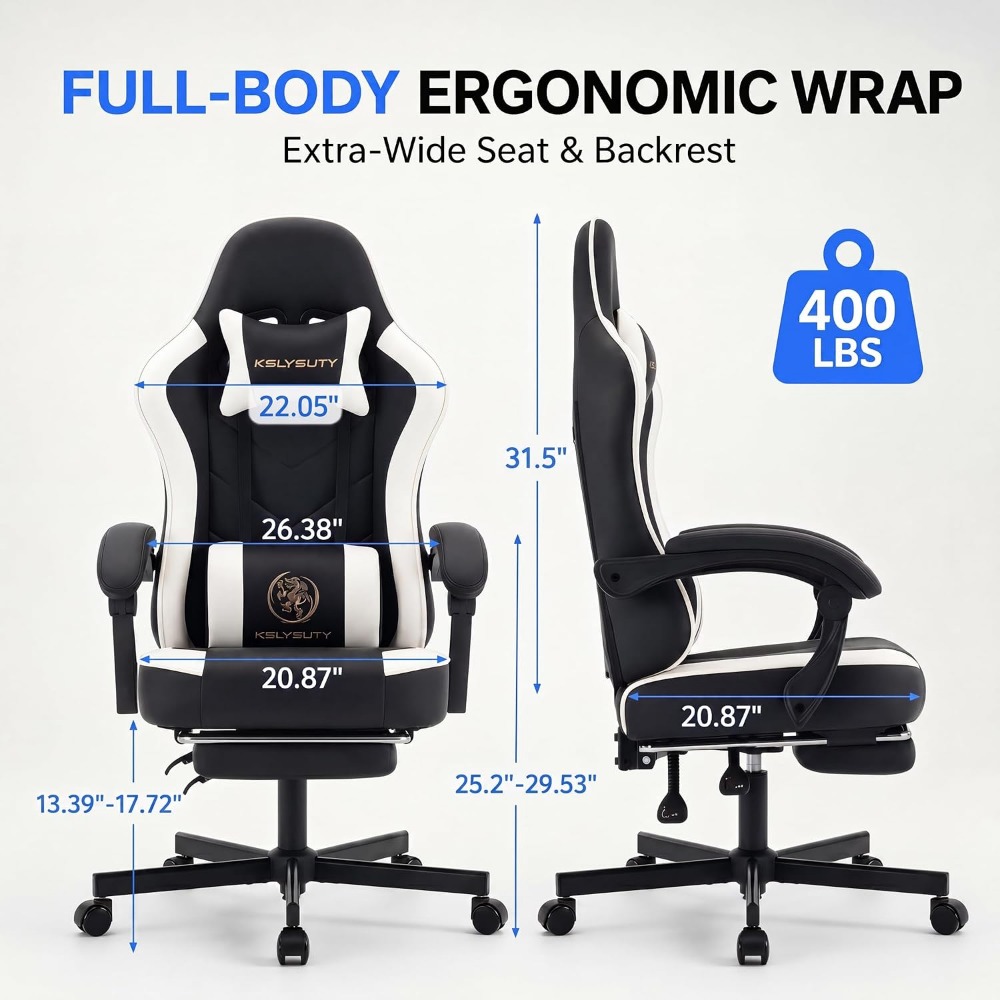 Ergonomiczne krzesło gamingowe – Gaming Chair Cushion recenzja i cena