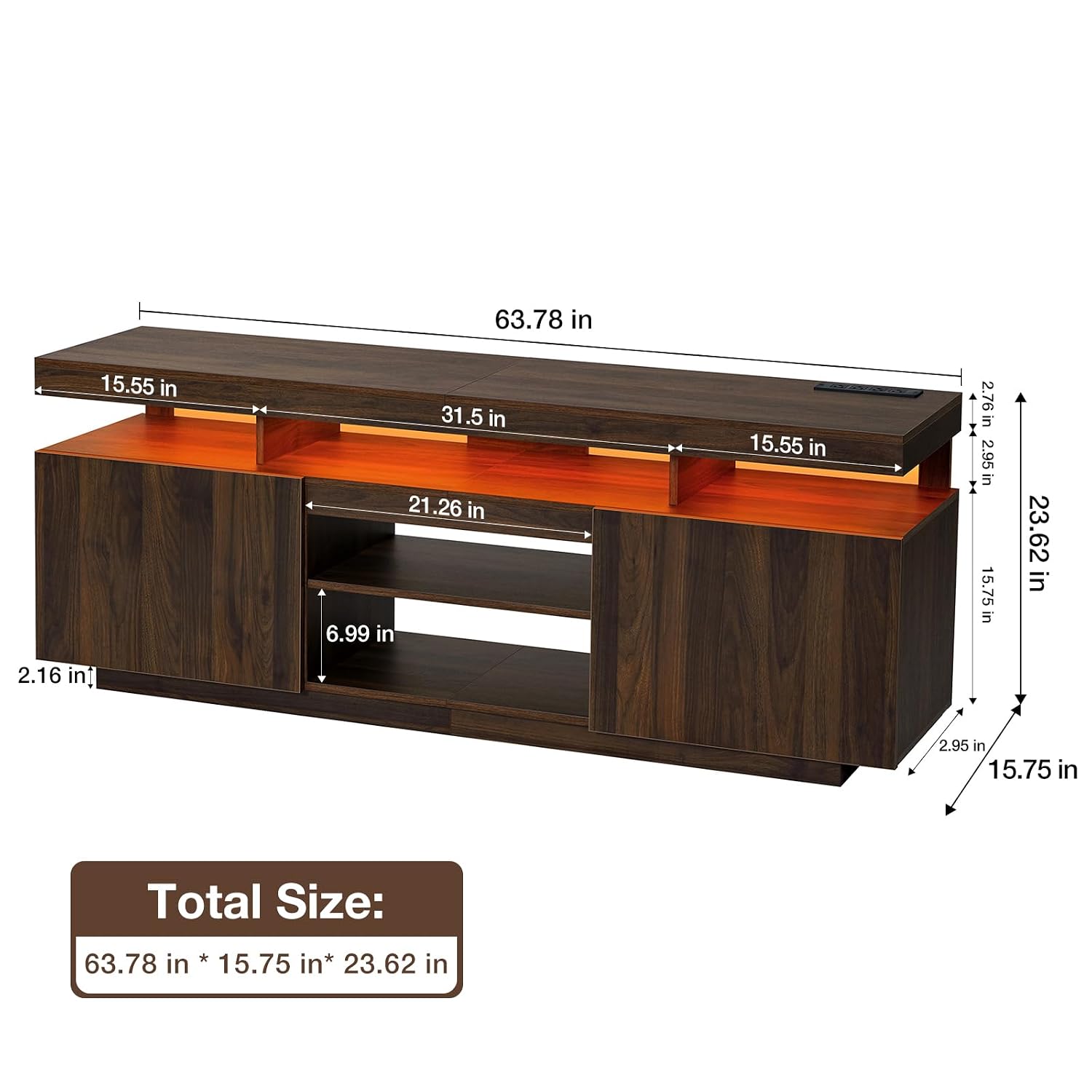 Nowoczesny stolik pod telewizo – Gaming Console Cabinet recenzja i cena
