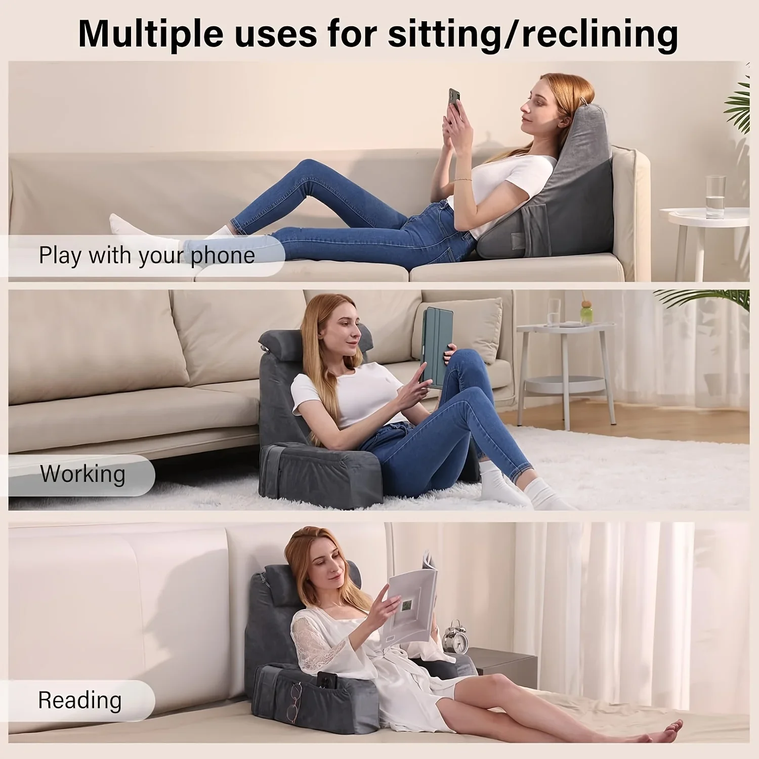 Poduszka do czytania z pianki  – Gaming Chair Cushion recenzja i cena